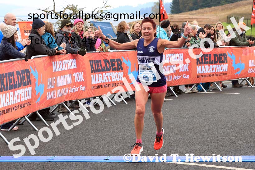 The 2024 Kielder Half Marathon, 2024 Kielder Marathon and Half Marathon.   Photo: David T. Hewitson/Sports for All Pics